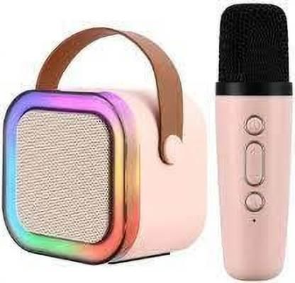 Bluetooth Karaoke Speaker with Wireless Microphone – Portable Audio System for Parties, Home & Outdoor Events