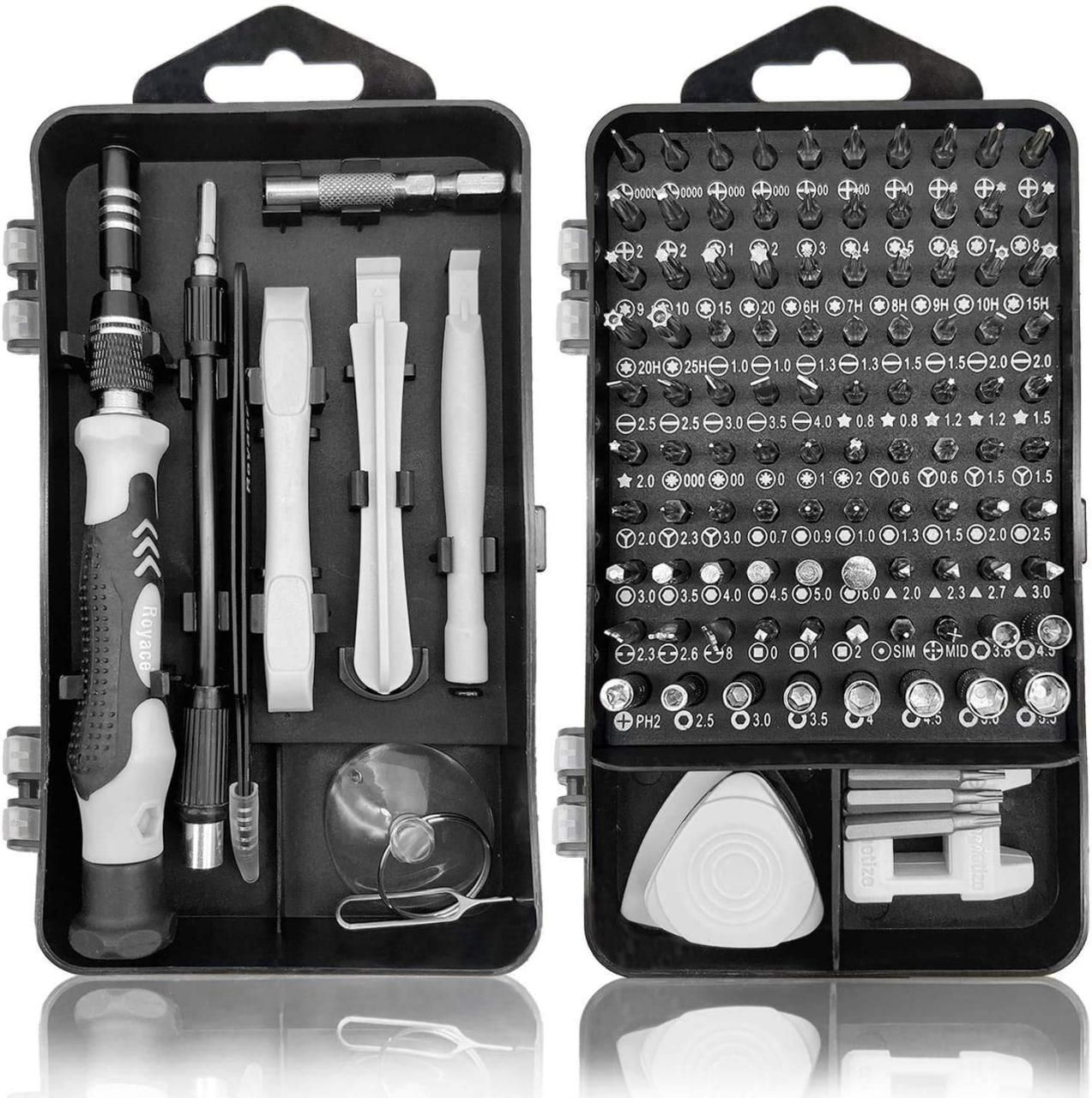 115-in-1 Precision Screwdriver Set – Magnetic Repair Tool Kit for Electronics, Home Appliances & DIY (Pack of 1)