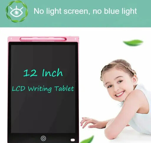12-Inch LCD Writing Pad Tablet – Electronic Drawing & Doodle Slate for Kids (Random Color)