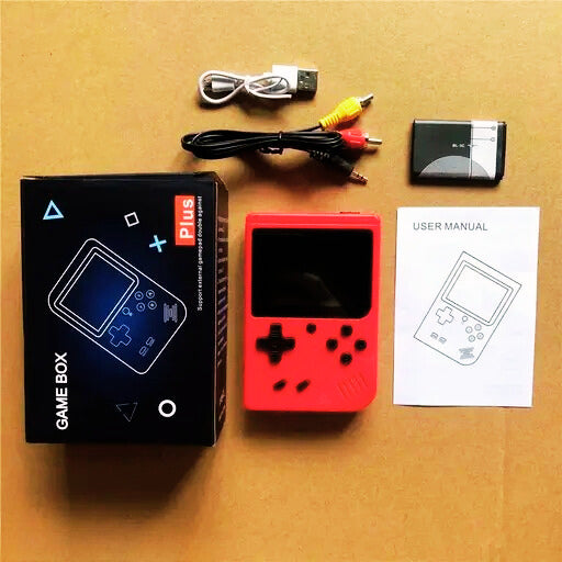 Handheld Game Console – Retro Gaming Player with 400+ Built-in Classic Games | USB Rechargeable & Portable