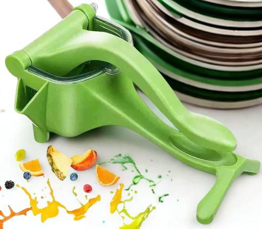 Fruit Juicer Hand Press – Aluminum Alloy Citrus Squeezer with Filter | BPA-Free | For Orange, Lemon, Tomato, & More