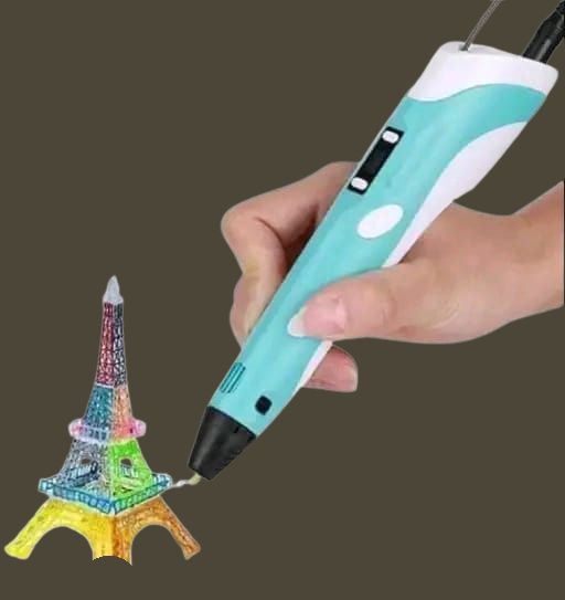 3D Pen Professional for Kids – Creative Drawing Tool with Adjustable Speed & LCD Display (Random Color)
