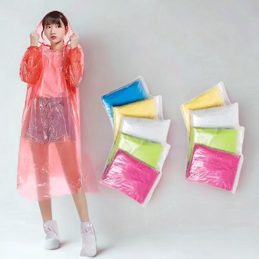 Rain Card – Waterproof Emergency Raincoat | Pocket-Size, Easy to Carry & Reusable