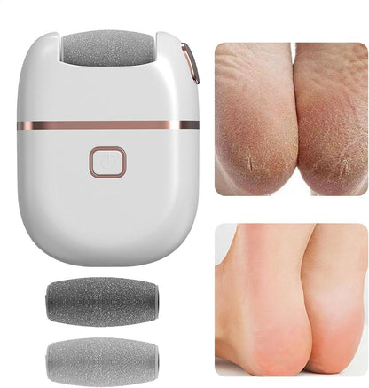 Electronic Pedicure Callus Remover – Rechargeable Foot Care Tool for Smooth, Soft Heels (Portable &amp; Gentle)