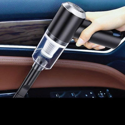 Portable Handheld Air Duster & Wireless Vacuum Cleaner – Cordless, Rechargeable Mini Cleaning Tool (400g)