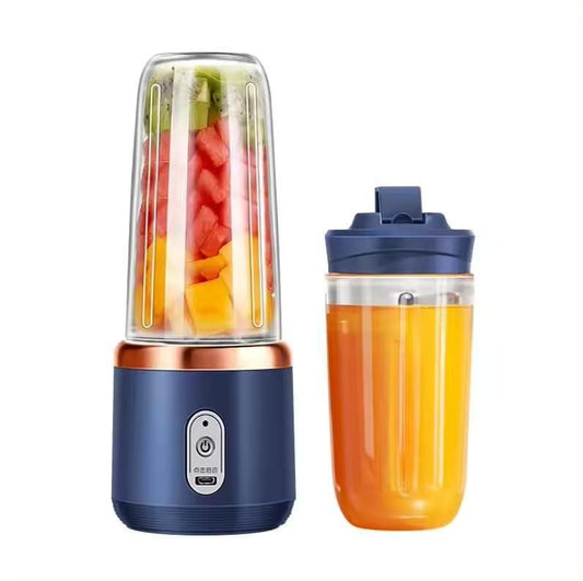 Small Portable Juicer – USB Rechargeable Mini Blender for Juices & Smoothies (Compact & Travel-Friendly, 410g)